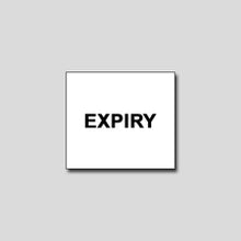 Load image into Gallery viewer, 'Expiry' Permanent 16X18mm Labels - Get Labels