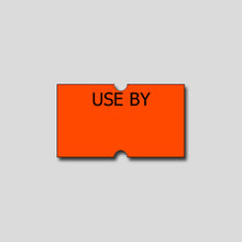 Load image into Gallery viewer, 'Use By' Red Freezer Grade 21x12mm - Get Labels