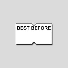 Load image into Gallery viewer, 'Best Before' Freezer Grade 21x12mm Labels - Get Labels