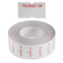 Load image into Gallery viewer, 'Packed On' Freezer Grade 21x12mm Labels - Get Labels