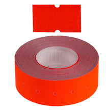 Load image into Gallery viewer, Permanent 21x12mm Fluoro Red Labels - Get Labels