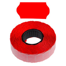 Load image into Gallery viewer, Permanent 18x11mm Fluoro Red Tamper Proof Labels - Get Labels