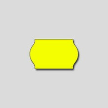 Load image into Gallery viewer, Permanent 18x11mm Fluoro Yellow Labels - Get Labels