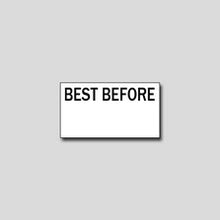 Load image into Gallery viewer, 'Best Before' Freezer Grade 18x10.4mm Labels - Get Labels