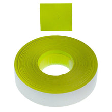 Load image into Gallery viewer, Permanent 16x18mm Fluoro Yellow Tamper Proof Labels - Get Labels