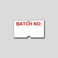 Load image into Gallery viewer, 'Batch No.' Freezer Grade 21x12mm Labels - Get Labels