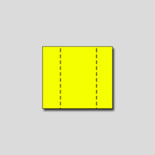 Load image into Gallery viewer, Permanent 16x18mm Fluoro Yellow Tamper Proof Labels - Get Labels