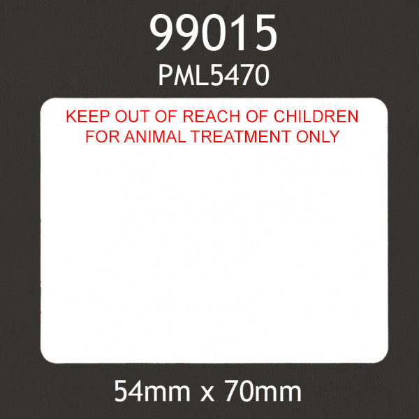 Dymo S99015 Compatible Veterinary Labels - Get Labels