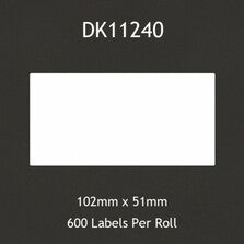Brother DK11240 Compatible Multipurpose Labels - Get Labels