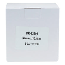 Load image into Gallery viewer, Brother DK22205 Compatible Continuous Label Tape - Get Labels
