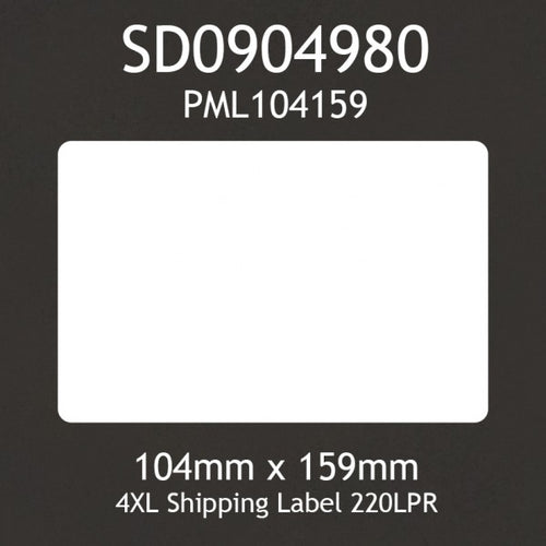 Dymo 4X Compatible Shipping Label (SD0904980) - Get Labels