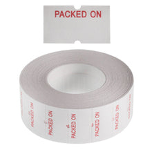 Load image into Gallery viewer, &#39;Packed On&#39; Freezer Grade 21x12mm Labels - Get Labels
