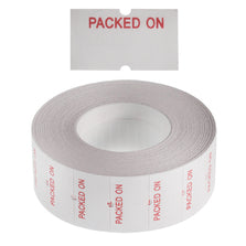 'Packed On' Freezer Grade 21x12mm Labels - Get Labels