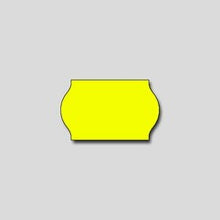 Load image into Gallery viewer, Permanent 18x11mm Fluoro Yellow Labels - Get Labels
