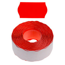 Permanent 26x16mm Fluoro Red Labels - Get Labels