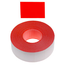 Permanent 22x16mm Fluoro Red Labels - Get Labels