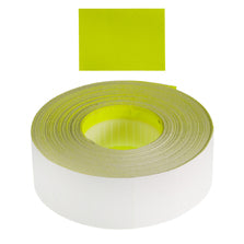 Removable 22x16mm Fluoro Yellow Labels - Get Labels