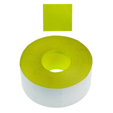 Permanent 29x28mm Fluoro Yellow Labels - Get Labels